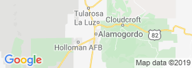 Alamogordo map